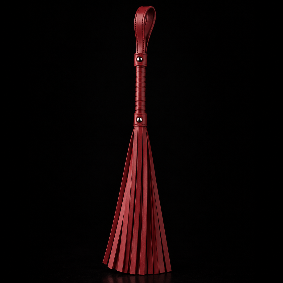 Glossy Faux Leather Tassel Costume Accessory – Loop Handle